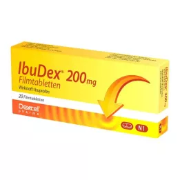 IBUDEX 200 mg filmsko obložene tablete, 20 kom
