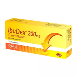 IBUDEX 200 mg filmsko obložene tablete, 30 kom