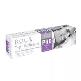 ROCS PRO nežna belilna zobna pasta sveža meta, 135 g