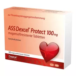 ASS Dexcel Protect 100 mg gastrorezistentne tablete, 100 kos