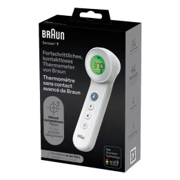 BRAUN BERÜHRUNGSFREI+čelna termoma.AgePrecis.bela, 1 kos