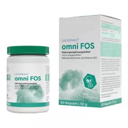 LACTOBACT omni FOS gastrorezistentne kapsule, 60 kos