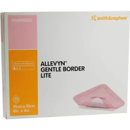 Penasti povoj Allevyn Gentle Border Lite 10x10 cm, 10 kos