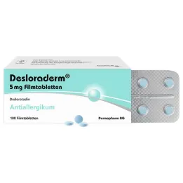 Desloraderm 5 mg filmsko obložene tablete, 100 kom