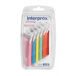 INTERPROX plus Blister Mix barvno razvrščene medzobne ščetke, 6 kos