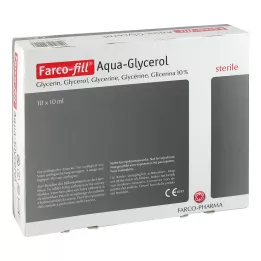 FARCO-napolnite Aqua-Glycerol, 10X10 ml
