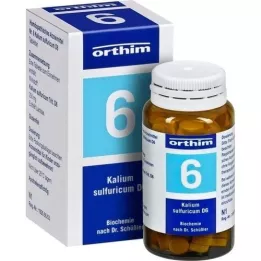 BIOCHEMIE Orthim 6 Kalium sulfuricum D 6 tablet, 100 kos