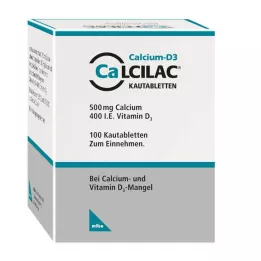 CALCILAC Žvečljive tablete, 100 kom