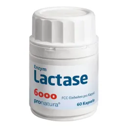 Laktaza 6000 FCC kapsule, 60 kos