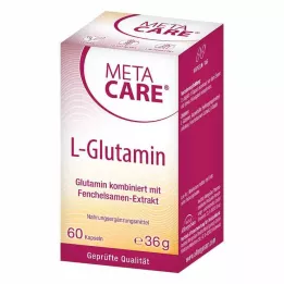 META-CARE L-Glutamin kapsule, 60 kos