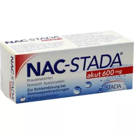 NAC STADA akut 600 mg šumeče tablete, 10 kom
