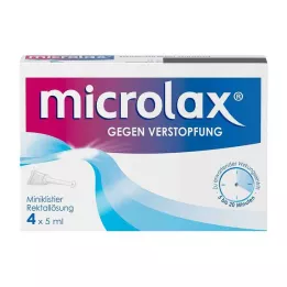 MICROLAX Klistir z rektalno raztopino, 4X5 ml