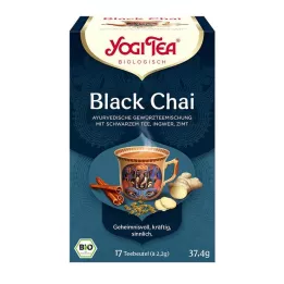 YOGI TEA Organske filtrirne vrečke Black Chai, 17X2,2 g