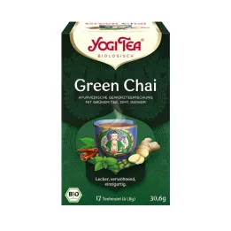 YOGI TEA Organske filtrirne vrečke Green Chai, 17X1,8 g