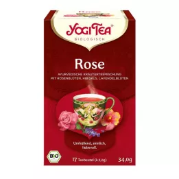 YOGI TEA Rose Bio filter vrečke, 17X2,0 g