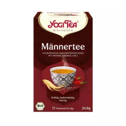 YOGI TEA Moška čajna organska filter vrečka, 17X1,8 g