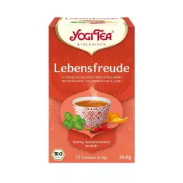 YOGI TEA Lebensfreude Bio filter vrečke, 17X1,8 g