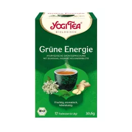 YOGI TEA Filter vrečke Green Energy Tea, 17X1,8 g