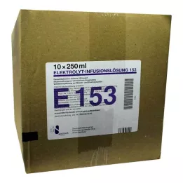 ELEKTROLYT Inf.-Lsg. 153 PE-plastenka, 10X250 ml