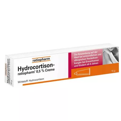 HYDROCORTISON-ratiopharm 0,5% krema, 15 g