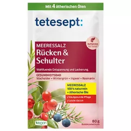 TETESEPT Morska sol hrbet &amp; plečeta, 80 g