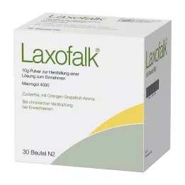 LAXOFALK 10 g prašek za pripravo raztopine za peroralno uporabo, vrečke, 30 kos