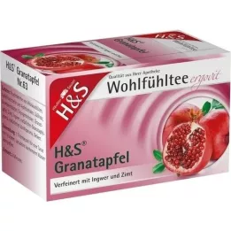 H&S Filter vrečka granatnega jabolka, 20X2,0 g