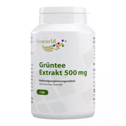 GRÜNTEE EXTRAKT 500 mg kapsule, 120 kos