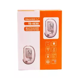 GLUCO TEST Plus 10 Set mmol/l, 1 kos