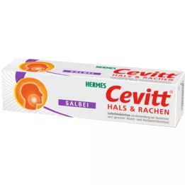 CEVITT Grlo & Pastile za grlo žajbelj, 20 kos