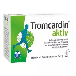 TROMCARDIN vrečka aktivnega granulata, 20 kos