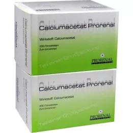 CALCIUMACETAT PRORENAL 500 mg filmsko obložene tablete, 200 kom