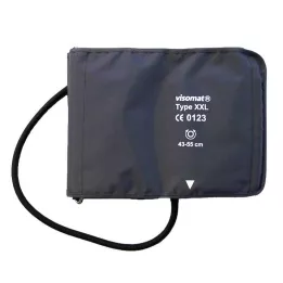 VISOMAT Velcro manšeta tipa XXL 43-55 cm z nosilcem, 1 kos
