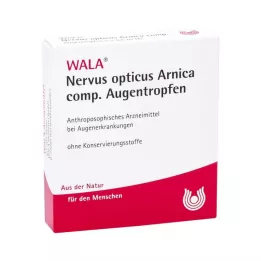 NERVUS OPTICUS Arnika komp., kapljice za oko, 5X0,5 ml