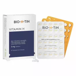 BIO-H-TIN Vitamin H 5 mg za 6 mesecev tablete, 90 kos