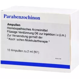 PARABENZOCHINON Ampule, 10 kos