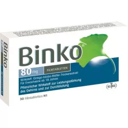 BINKO 80 mg filmsko obložene tablete, 30 kom