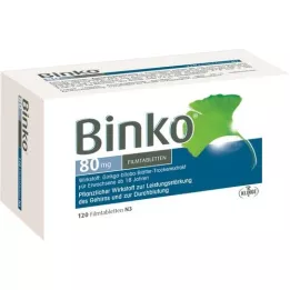 BINKO 80 mg filmsko obložene tablete, 120 kos