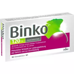 BINKO 120 mg filmsko obložene tablete, 30 kom
