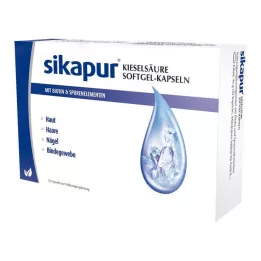 SIKAPUR Silicijeve mehke kapsule z biotinom, 30 kos