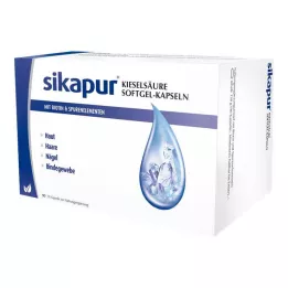 SIKAPUR Silikatne mehke kapsule z biotinom, 90 kos