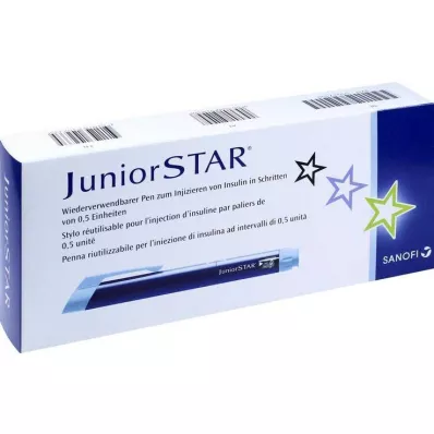 JUNIORSTAR Naprava za injiciranje modra, 1 kos JUNIORSTAR Naprava za injiciranje modra, 1 kos
