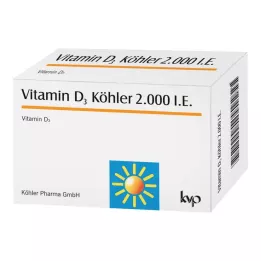 VITAMIN D3 KÖHLER 2.000 IE kapsule, 120 kosov