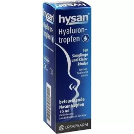 HYSAN Hialuronske kapljice, 10 ml