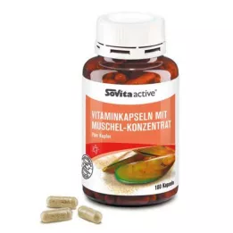 SOVITA ACTIVE Vitaminske kapsule s koncentratom školjk, 180 kosov