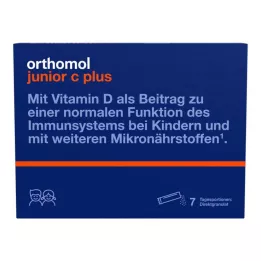 ORTHOMOL Junior C plus Granule, 7 kos