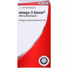 OMEGA-3 biomo 1.000 mg mehke kapsule, 100 kosov