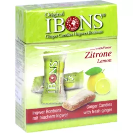 IBONS Original škatla za žvečenje z limono in ingverjem, 60 g