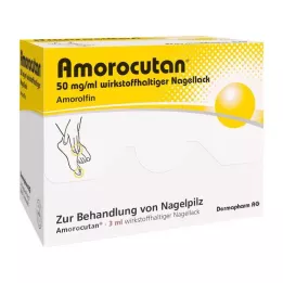 AMOROCUTAN 50 mg/ml medicinski lak za nohte, 3 ml