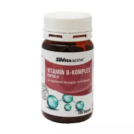SOVITA ACTIVE Vitamin B kompleks kapsule, 200 kos